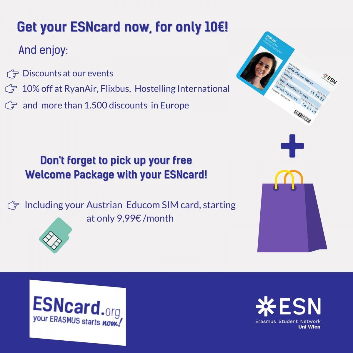 ESNcard | ESN Uni Wien